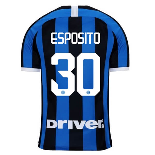 Trikot Inter Milan NO.30 Esposito Heim 2019-20 Blau Fussballtrikots Günstig